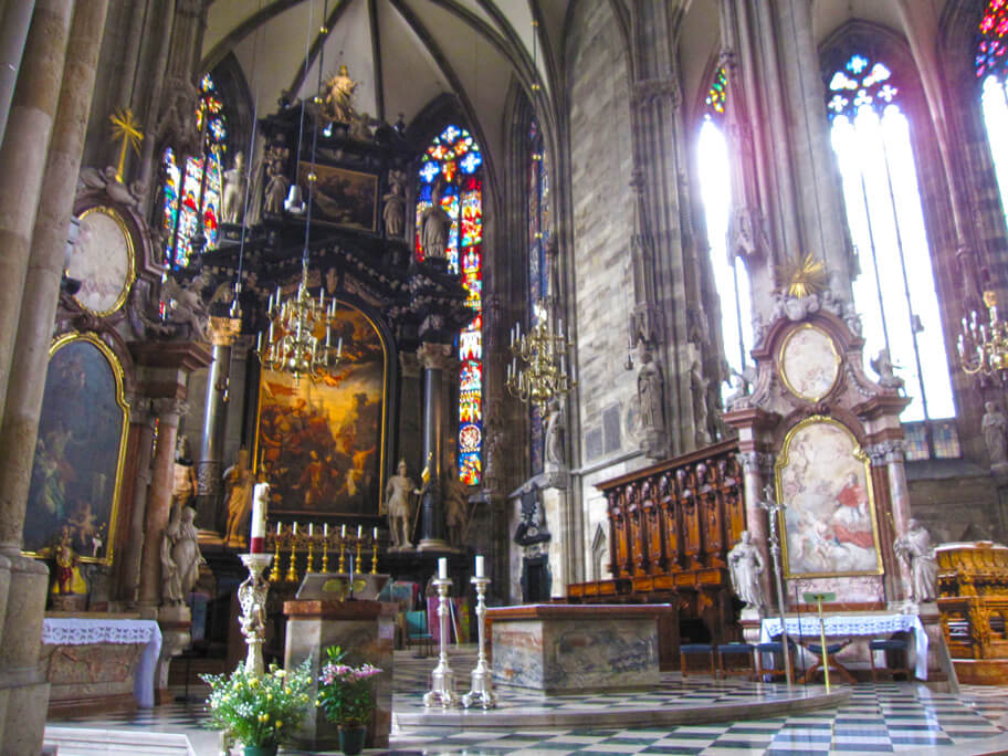 シュテファン大聖堂の祭壇