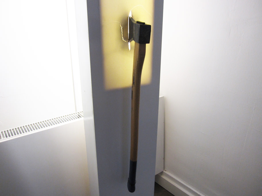 失恋博物館で展示されていた斧