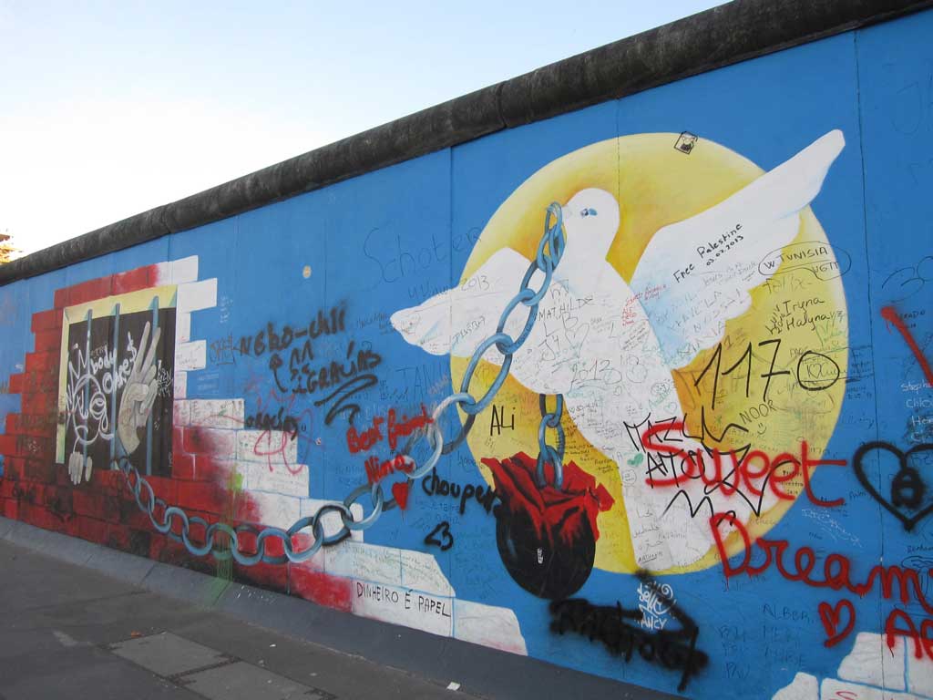 イーストサイドギャラリー,ベルリンの壁