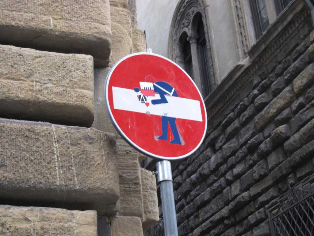フィレンツェ,道路標識