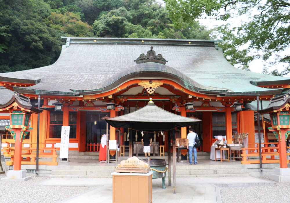 熊野那智大社の拝殿