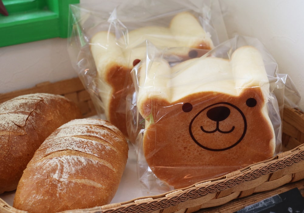パンと和菓子のお店「mochiri」の食パン